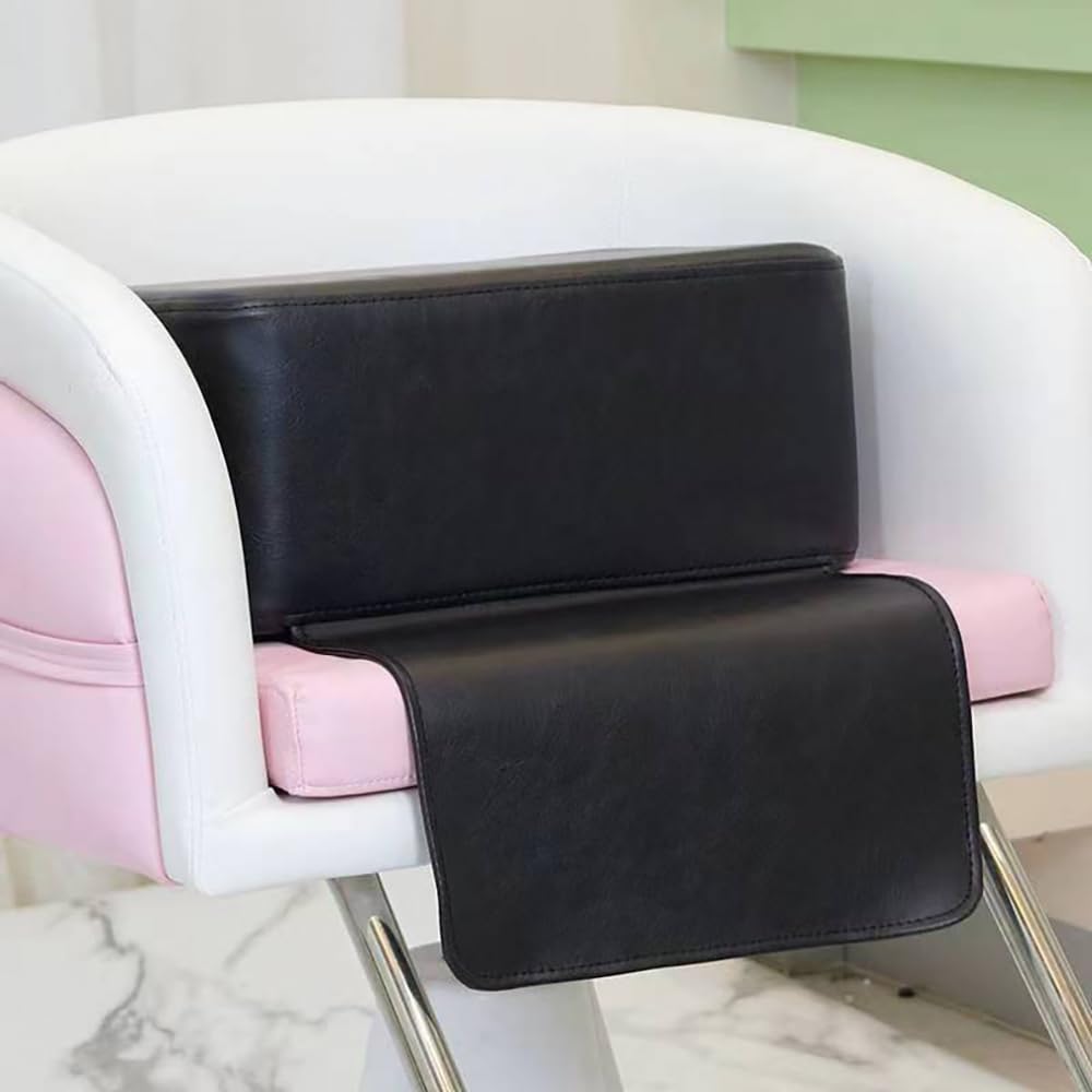 Seggiolino per sedia da pranzo, in PU, lavabile, doppia cintura di sicurezza, fondo antiscivolo, per bambini, portatile, da viaggio, per neonati e bambini