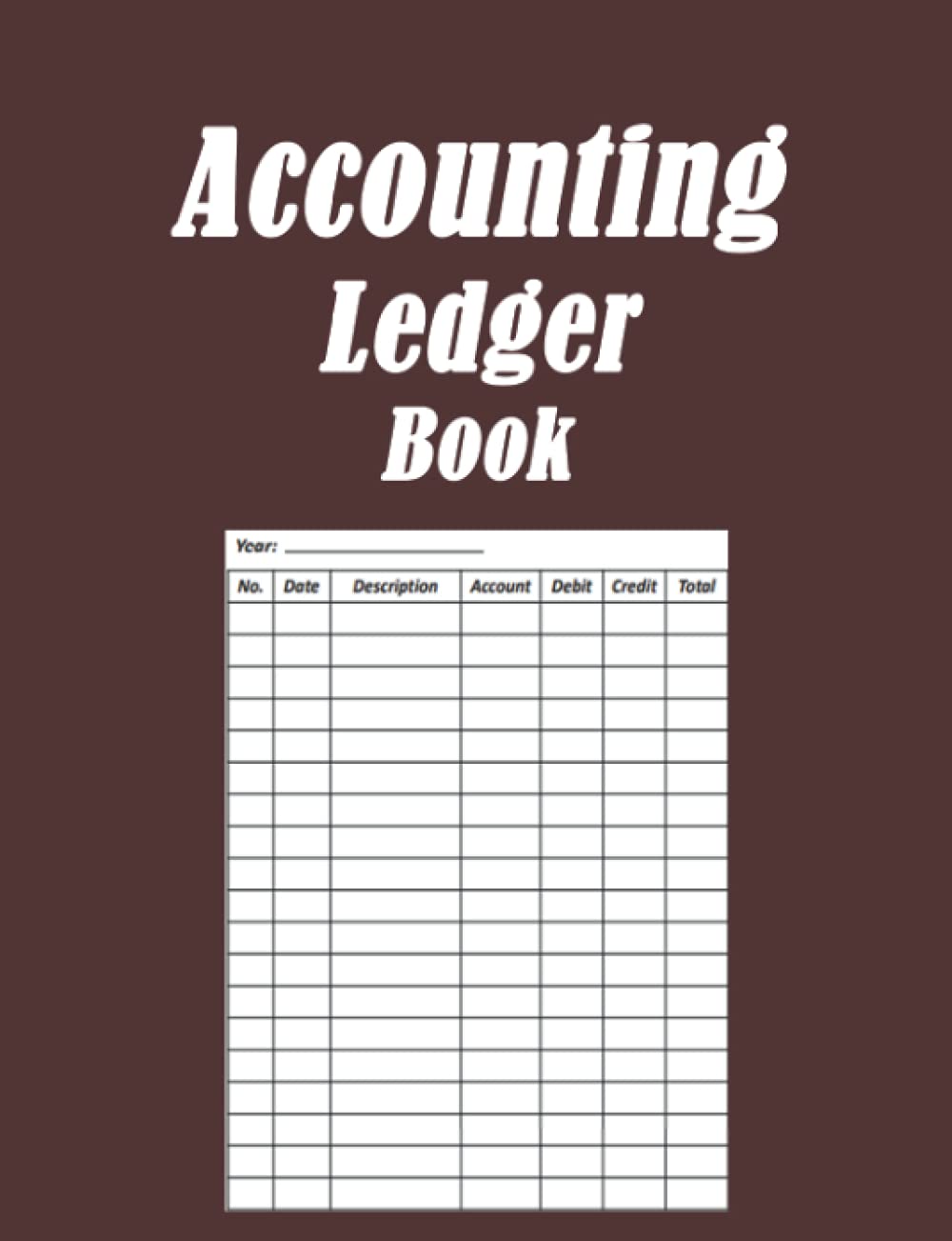 Blank Ledger Book