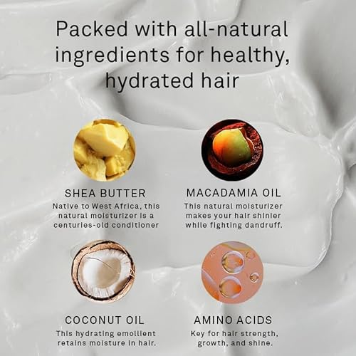 Image of Hawthorne Curl Bounce Mens Curly Hair Shampoo and Conditioner Set. Sulfate Free Shampoo and Conditioner with Shea Butter and Macadamia Oil For Healthy, Hydrated Hair. Ultra Nourishing. 16 oz. each.