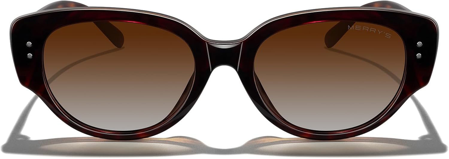 MERRY'S Modern Women Acetate Retro Narrow Pointy Cat Eye PolarizedUV400 Sunglasses S6194 - Image 2