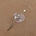 Clear Disc Pads to Stabilize Earrings, Plastic Discs for Earring Backs (500)