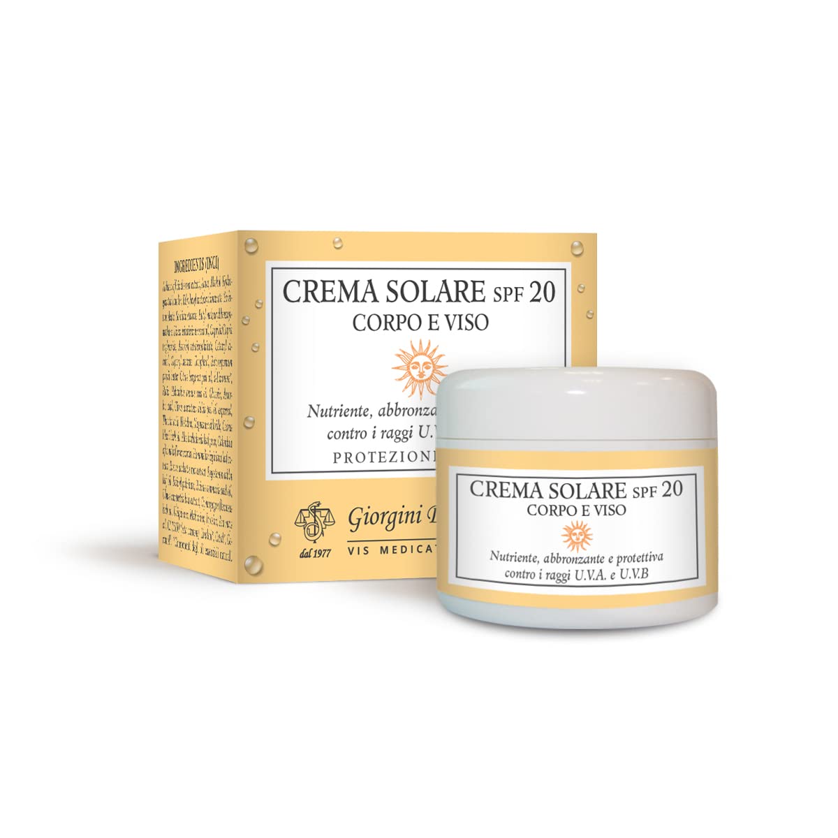 Sonnencreme LSF 20 Körper und Gesicht - 50 ml