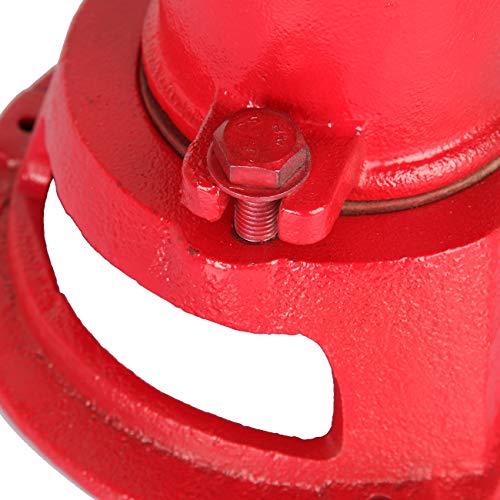 Ridgeyard 1160/ Pp500Nl Hand Water Pitcher Pump #2 Cast Iron Press Suction Outdoor Yard Ponds Water Garden With Spare Cup Leather And Lower Valve Leather, Red #TOP7