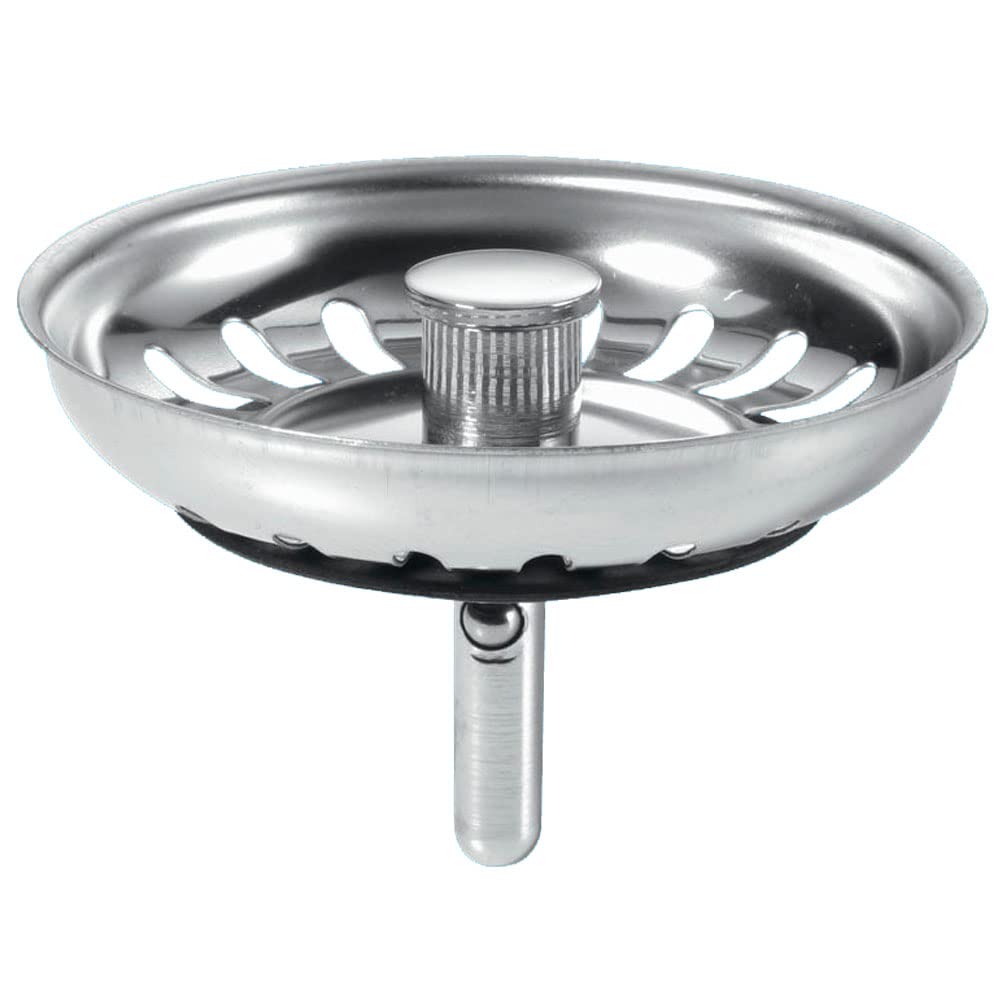 Kitchen Sink Strainer Plug  McAlpine BWSTSS-TOP CHROME Used In Many Franke Sinks