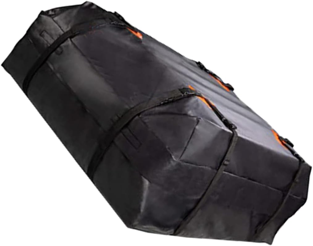 1Pc Car Roof Bag Durable Vehicle Cargo Carrier for Extra Storage Oxford Easy to Install Fit for Cars and Suvs