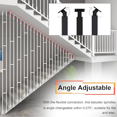 Garde-corps sur mesure et balustres d'escalier en fer industriels
