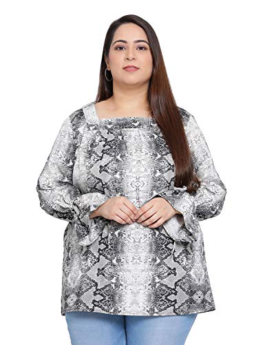 Image of oxolloxo Women Boat Neck Long Sleeves Printed Tops