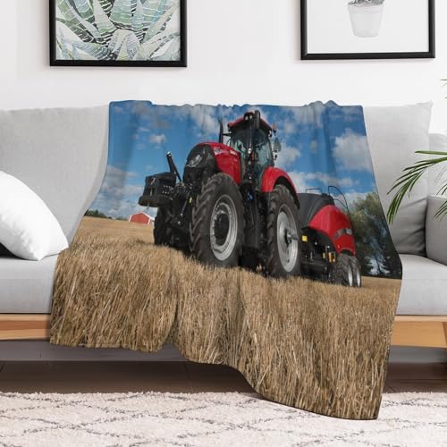 Tracteur couverture confortable sur le canapé pour vos soirées cocooning - 3