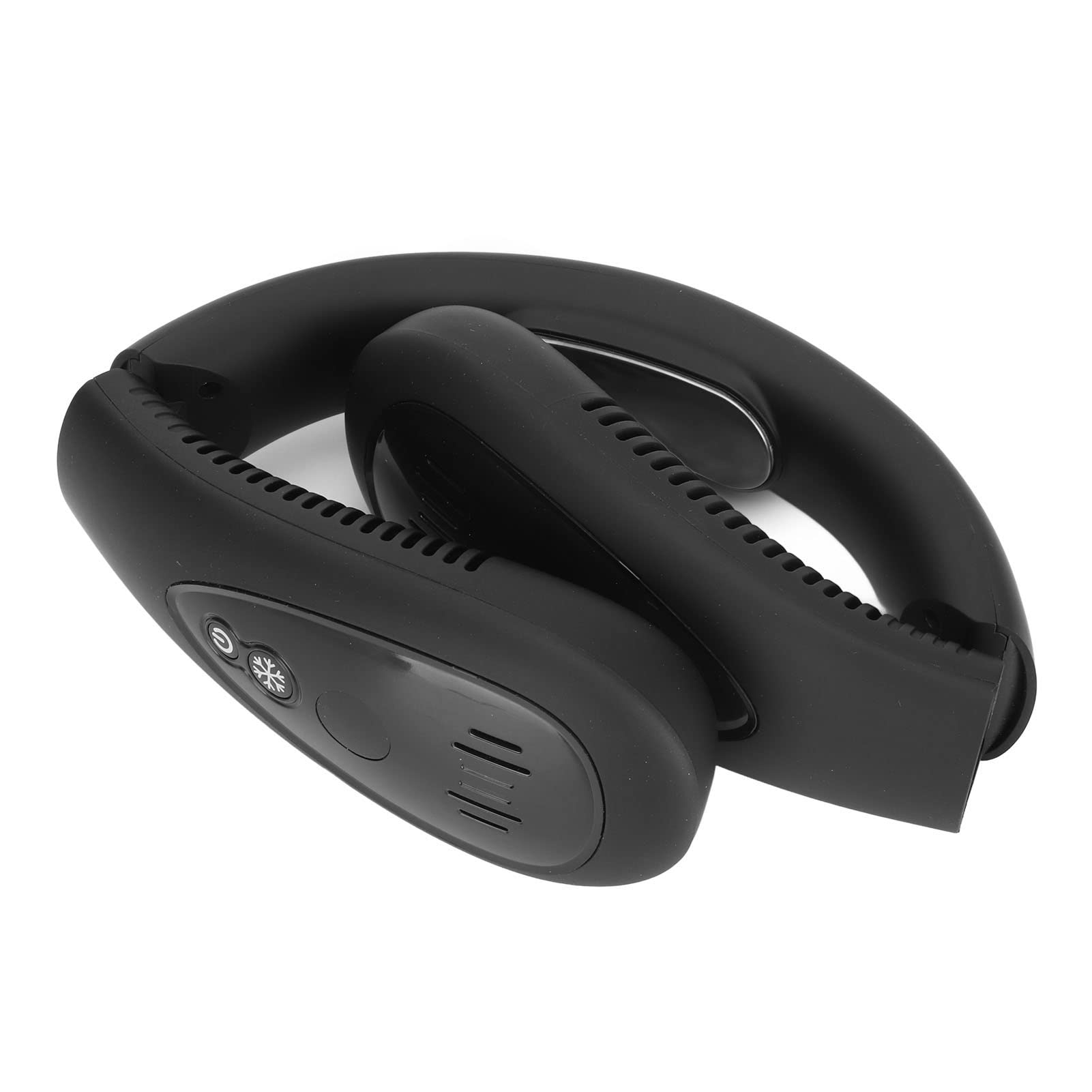 Ventilatore da Collo, 5000mAh Display LED Ventilatori da collo Pieghevoli Portatili Ricaricabili, Regolazione a 3 Velocità Ventilatore Personale a Mani Libere, Alimentato Tramite USB, Ventilatore da C