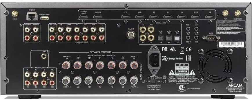 ARCAM AVR5 7.1-Channel AV Home Theater Receiver (Renewed)