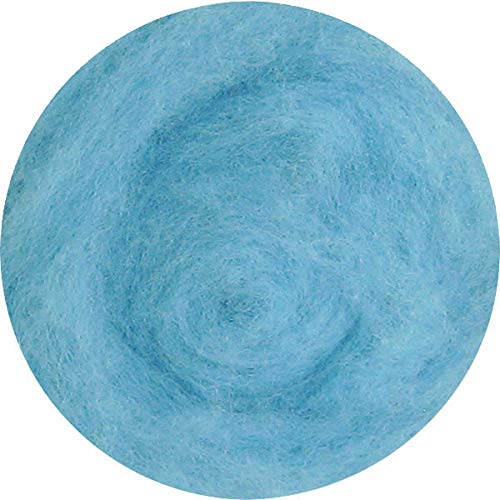 SIA COLLA-S 100% Wool for Dry and Wet Felting – Sky Blue 25 g
