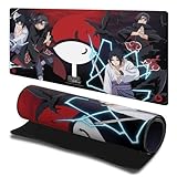 Head Case Designs Officially Licensed Naruto Shippuden Itachi and Sasuke Graphic Art 23.62 x 11.81 x 0.12 inches (600 x 300 mm) - L Gaming Office Desk PC Keyboard Mouse Mat Pad