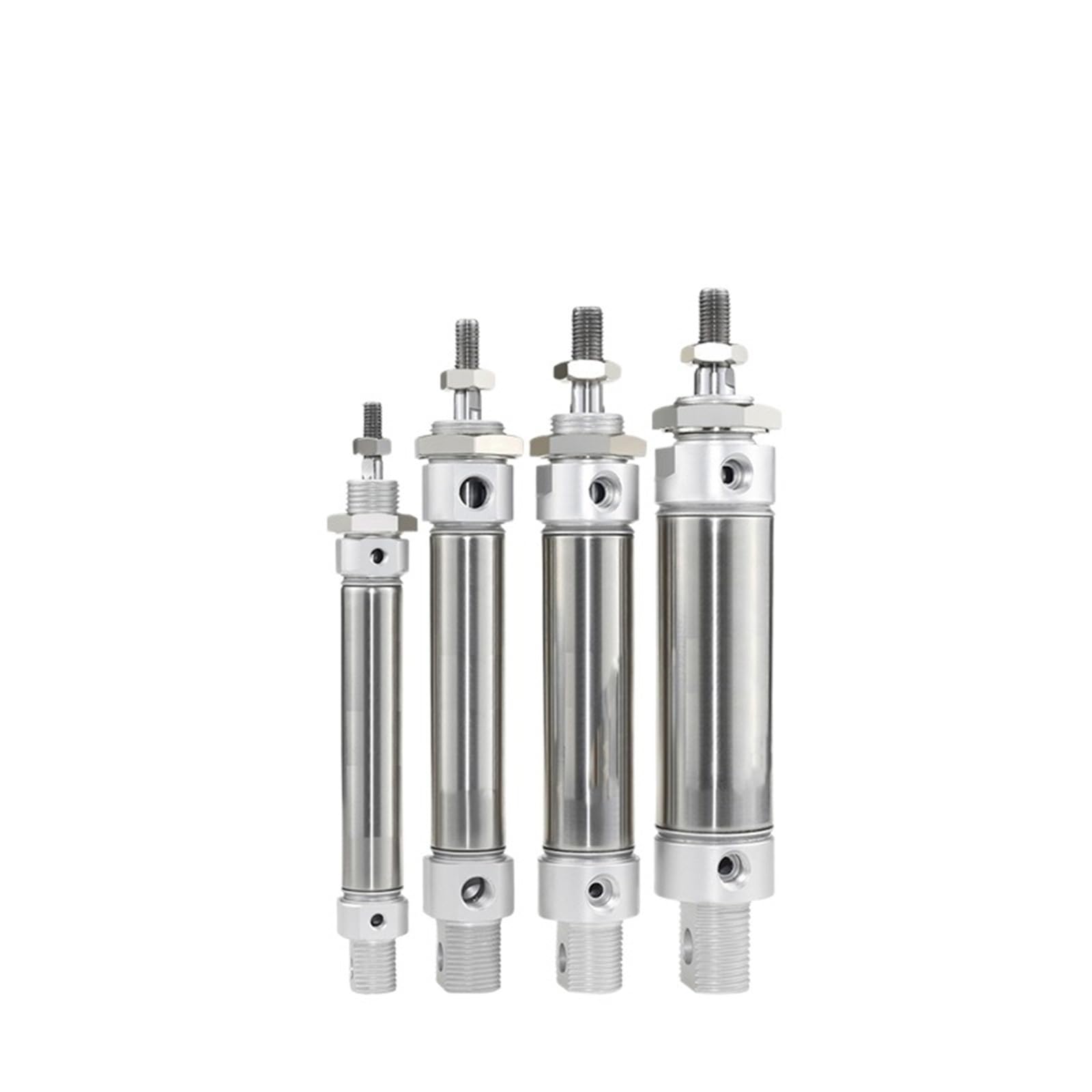Mini vérin pneumatique 16 mm double action alésage cylindre rond MA16