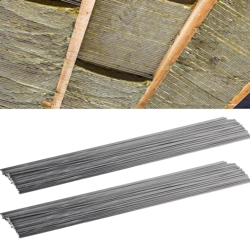 Blulu 150 Pcs Insulation Support Wire Insulation Metal Insulated Wire for Ceiling Attic Insulation