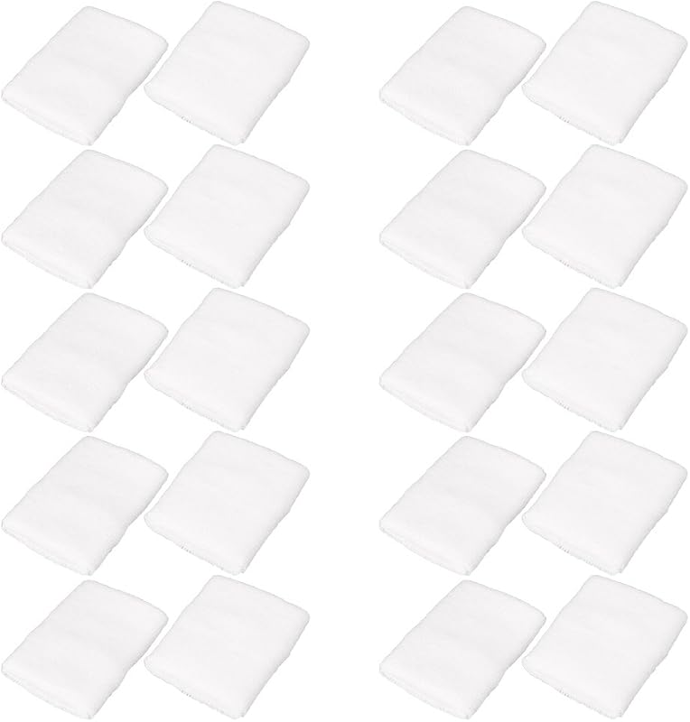 10 Pack Colorful Sports Basketball Football Absorbent Wristband Party Outdoor Activity