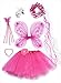 Pink Fairy Princess Costume Set--6 Piece