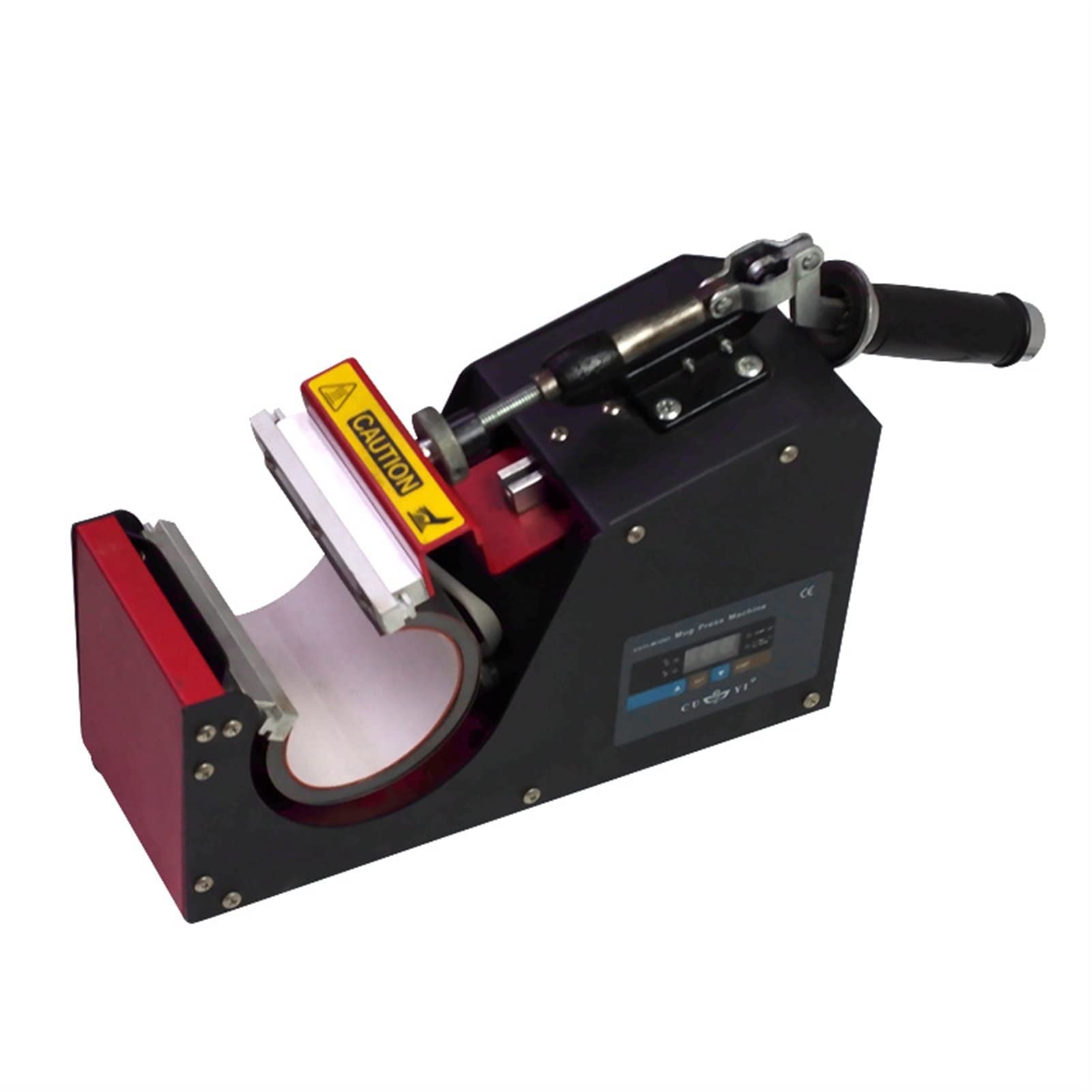 Máquina for hornear de la taza europea Horizontal Transferencia térmica Hornear Máquina de la taza de la taza de planchado Equipo de impresión de la taza con excelente precisión
