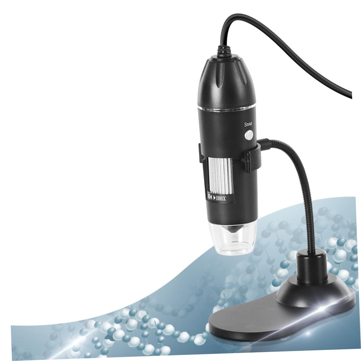 UKCOCO Digitale Lupe Mit Led-licht Flexibler Arm USB-anschluss Für Computer Für Reparatur Inspektion Elektronik Labor Und Mehr