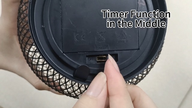 NEEDOMO Lot De 2 Lanternes De Table D'extérieur à Piles Avec