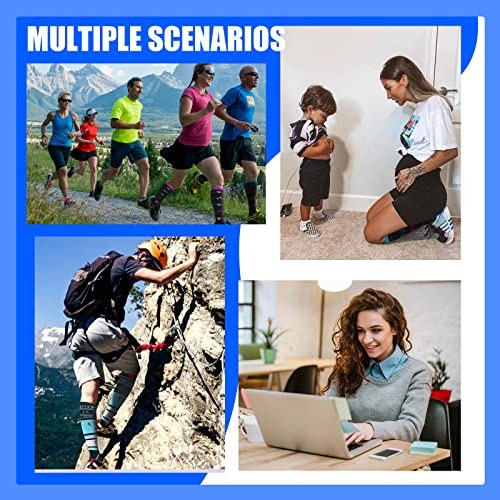 4 Pairs Compression Socks For Women & Men - Best Support For Medical, Circulation, Nurses, Running, Travel #TOP5