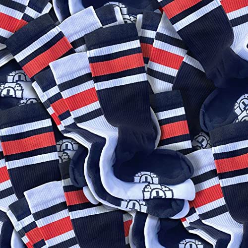 Old Bones Therapy | OBT Performance Crew Socks with Classic Stripes | Perfect for Skateboarding and BMX Snowboarding3