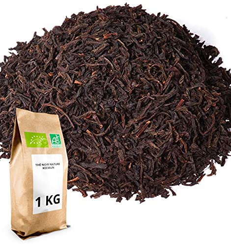 Thé noir Bio Keemun d'exception, grand cru de vrac 1 kg Thés Direct