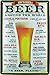 Blechschild 20x30cm gewölbt How to Order Beer Around The World Bier Pils Ale Deko Geschenk Schild