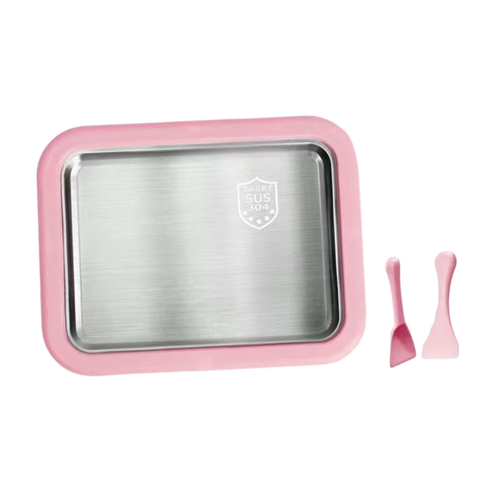 Rolled Ice Cream Maker Ice Cream Machine Tray Household Multifunctional Easy to Use Homemade Ice Cream Roll Maker