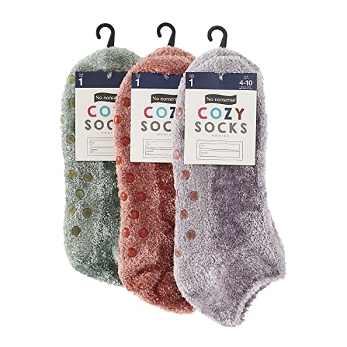 No nonsense womens Shortie Slipper Sock, 3 Pair Pack3