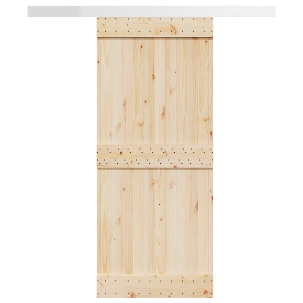 vidaXL Kit de herrajes para puertas correderas aleación de aluminio