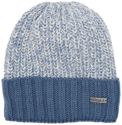 Bonnet tricoté Femme Eisglut Jiale en maille douce protégeant efficacement vos oreilles du vent