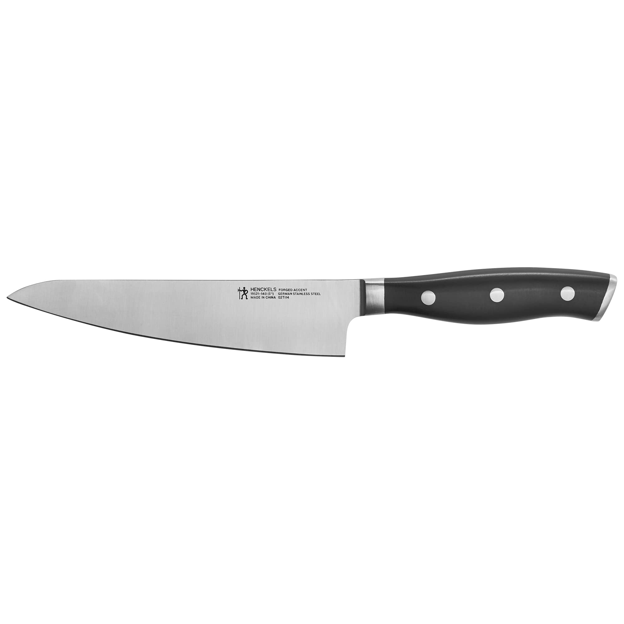 HENCKELS Forged Accent Razor-Sharp 5.5-inch Compact Chef Knife, German Engineered Informed by 100+ Years of Mastery