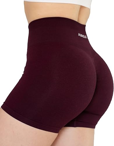 Miniatura 8 de Aurola Intensify - Pantalones cortos de entrenamiento para mujer, sin costuras, para gimnasio, yoga, correr, deporte, ejercicio activo, fitness