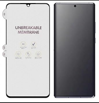 DLS Screen Guard for vivo X60 with Matte Finish Unbreakable Membrane Front & Side Pack of 1