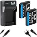 Produktbild 2X SK Akku Ersatz für Sony NP-BX1 1100mAh + Charger Sony ZV-1 II ZV-1 / Cyber-Shot DSC RX1R II RX100 I II III IV V VI VII - CX647 H400 - WX500