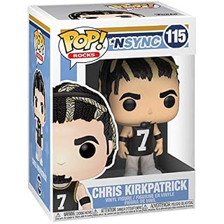 Funko Figurines Pop! Vinyl: Rocks: NSYNC: Chris Kirkpatrick - Les Beatles, Paul McCartney, John Lennon, RIngo Starr, George Harrison