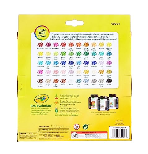 Image of Crayola Erasable Colored Pencils (50ct), Back to School Supplies for Kids, Teacher Gifts, 6, 7, 8 [Amazon Exclusive] (Pack of 12)