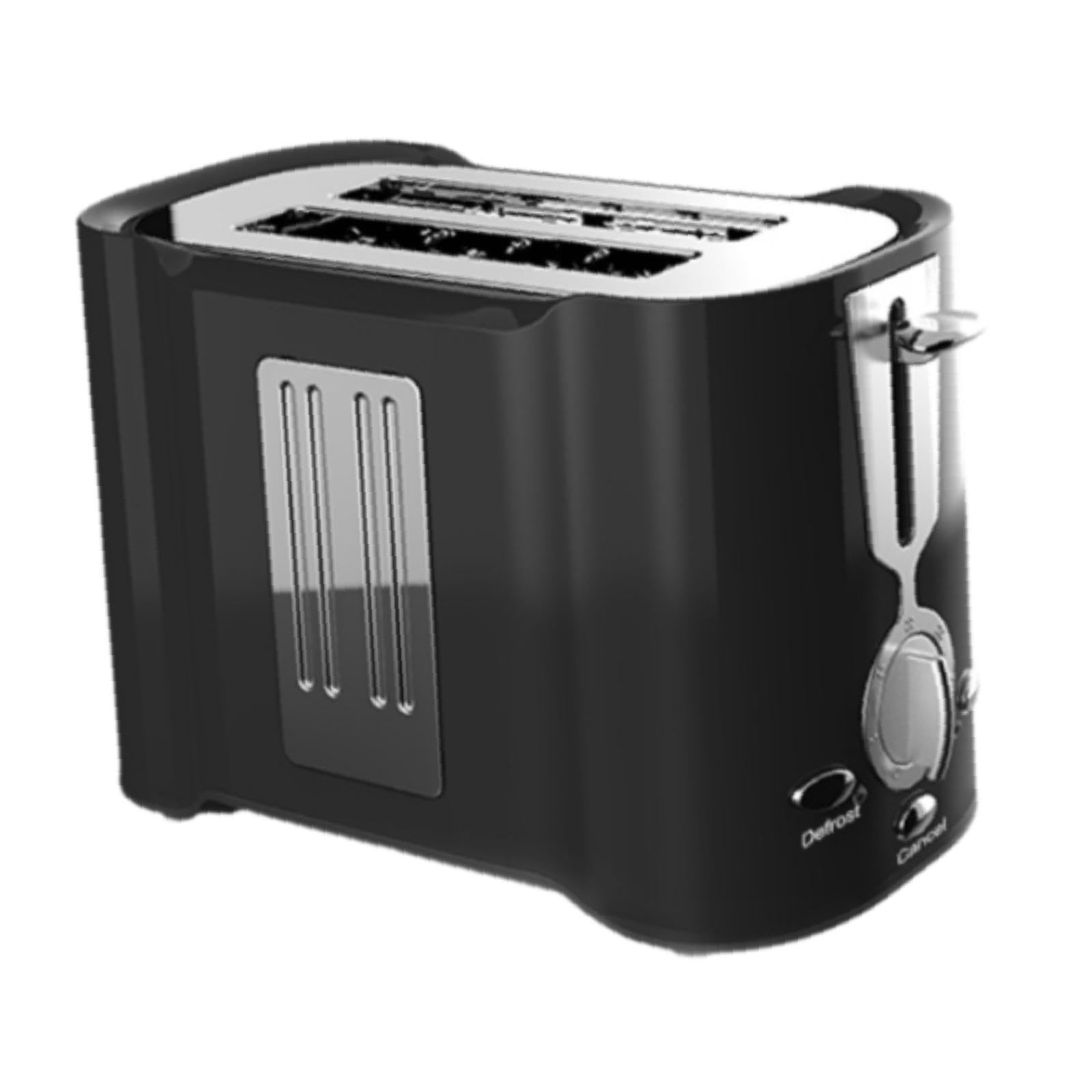 Counter Toaster 2 Slices Convenient Adjustable Bread Maker Toast Puff Pastry-image-34