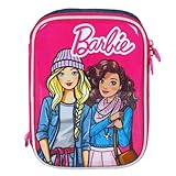 Caixa Estojo Azul Barbie Luxcel