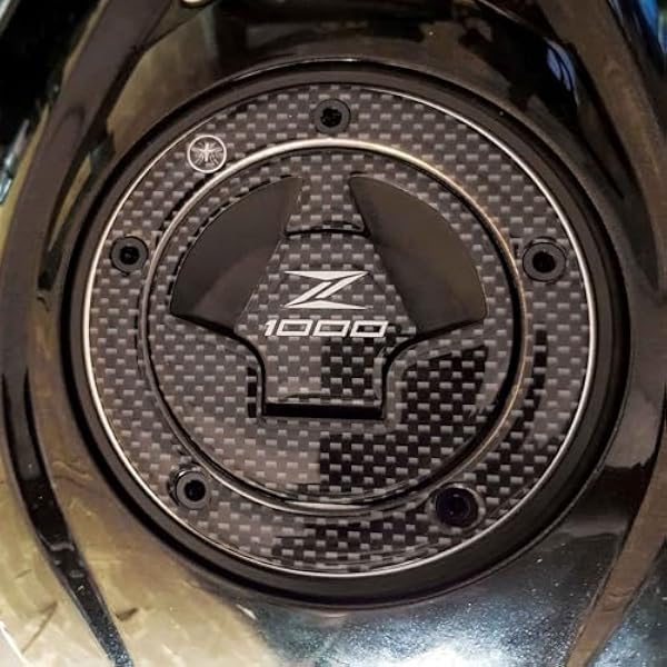 labelbike - Naklejka 3D z żywicy Dekoracyjna i Ochronna na Korek wlewu paliwa Motocykla kompatybilna z Kawasaki Z1000
