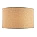Linen Large Drum Lamp Shade with Spider Assembly - 17-Inches Wide