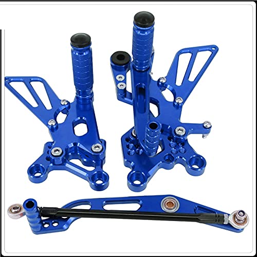 Commandes Reculées Yamaha R6 en Alu CNC : Performance de Course 2006-2014
