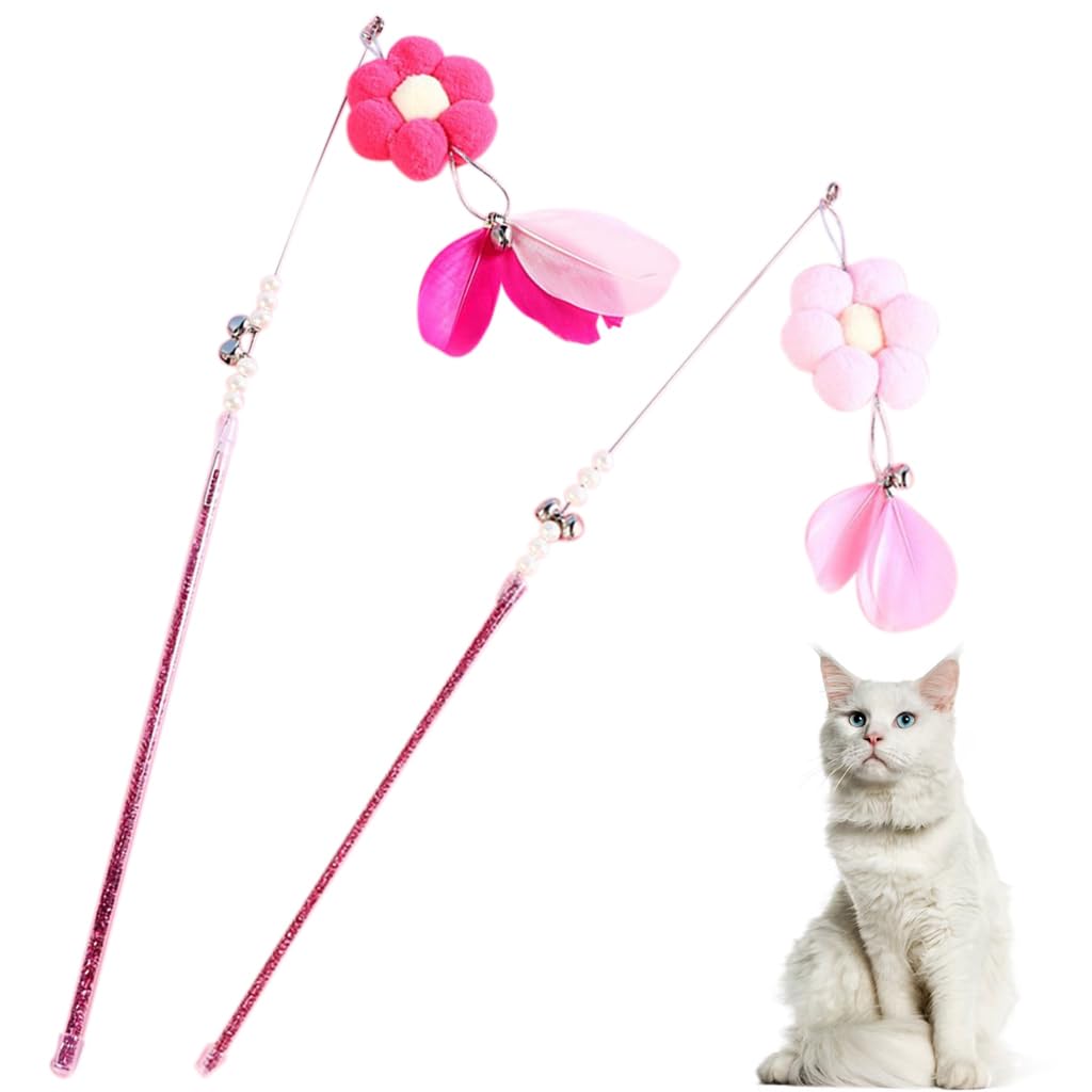 See full amazon price history chart for Qpets® Cat Toys, Cat Teaser Toy, Cat Toys for Persian Cat Flower Feather Wands with Bell - 2 pcs (Red & Pink) Qpets® Cat Toys, Cat Teaser Toy, Cat Toys for Persian Cat Flower Feather Wands with Bell - 2 pcs (Red & Pink) (B0DD34KDVG) Amazon Price History, Amazon Price Tracker