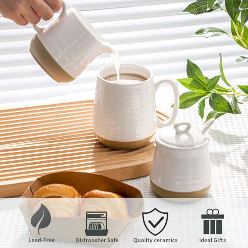 Hasense SC-2 Ceramic Sugar And Creamer Set thumb #3