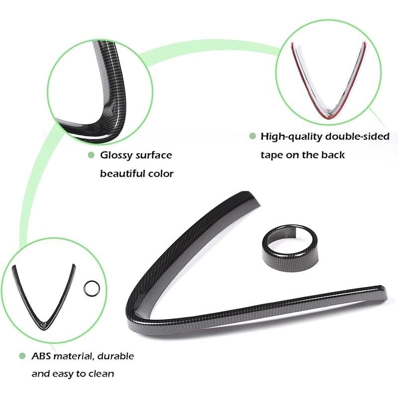Accesorio de rejilla frontal textura carbono para rutas en Alfa Romeo Giulia 3