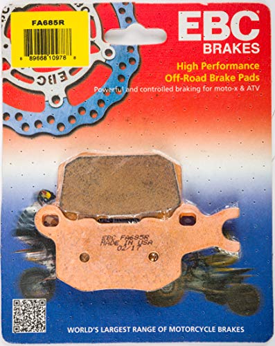 Plaquettes EBC FA685R R Series pour stopper l'usure rapide des freins sur piste sableuse