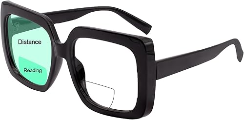 Miniatura 1 de OCCI CHIARI Gafas de lectura grandes de gran tamaño para mujer, lectores vintage cuadrados