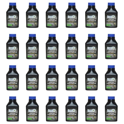 Aceite para motor 2 ciclos 2.6 oz x24 botellas miniatura 2