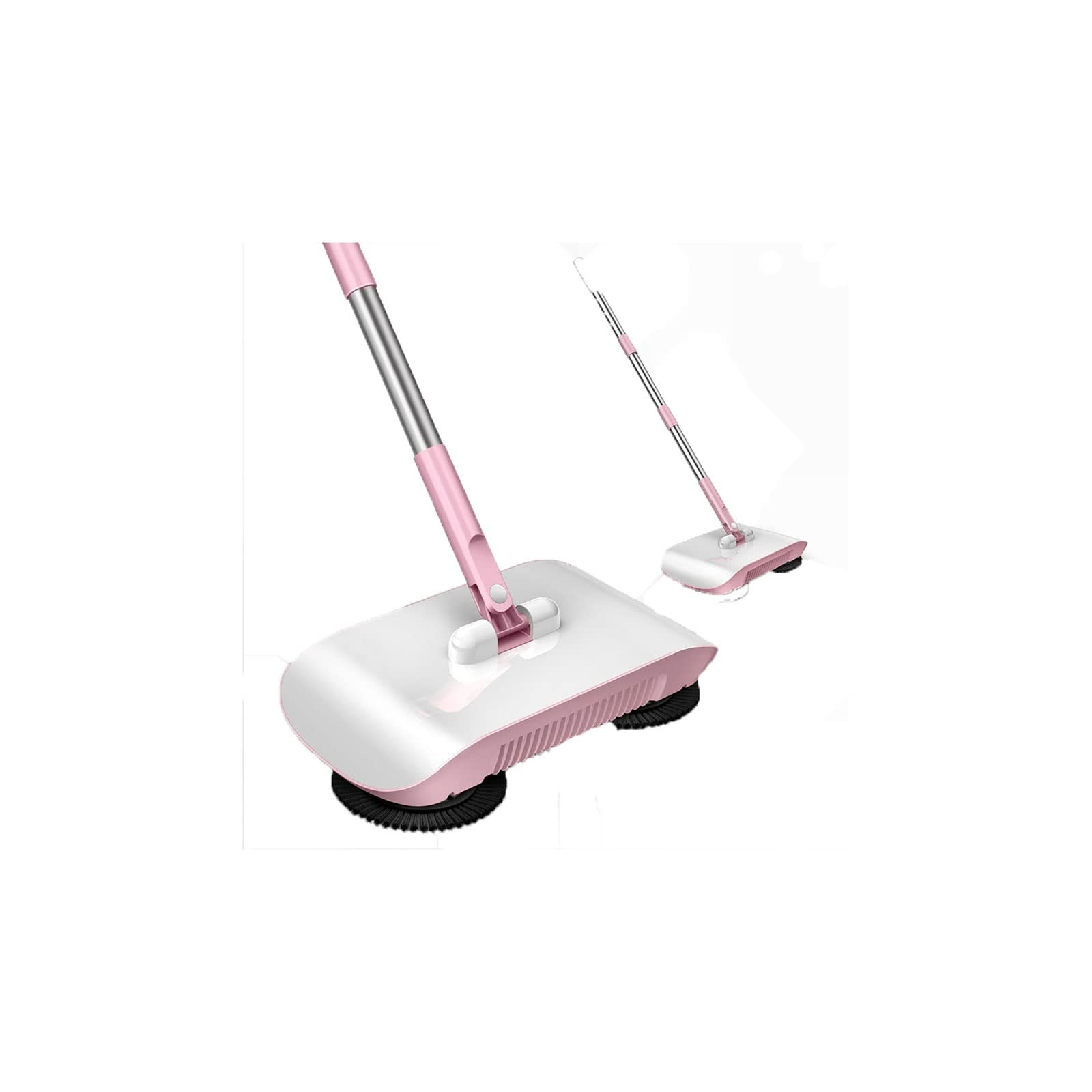 Aspirateur à main et balai robot rose pour le nettoyage du sol de la maison