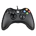 Produktbild Wired Controller für Xbox 360, Prous XW03 PC-Controller Xbox 360 Wired USB Gamepad Kompatibel für Microsoft 360 Konsole Windows PC Laptop-Computer-Reines Schwarz